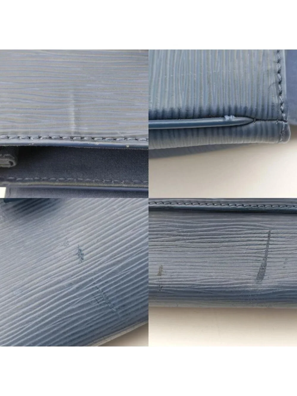 Louis Vuitton Segur PM Myrtille Handbag Epi